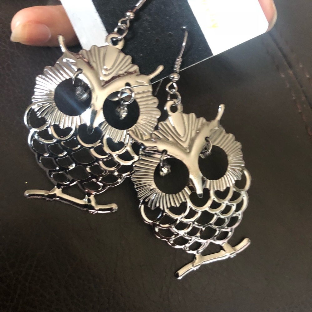 3 for $25 Owls Earrings - Picture 7 of 7